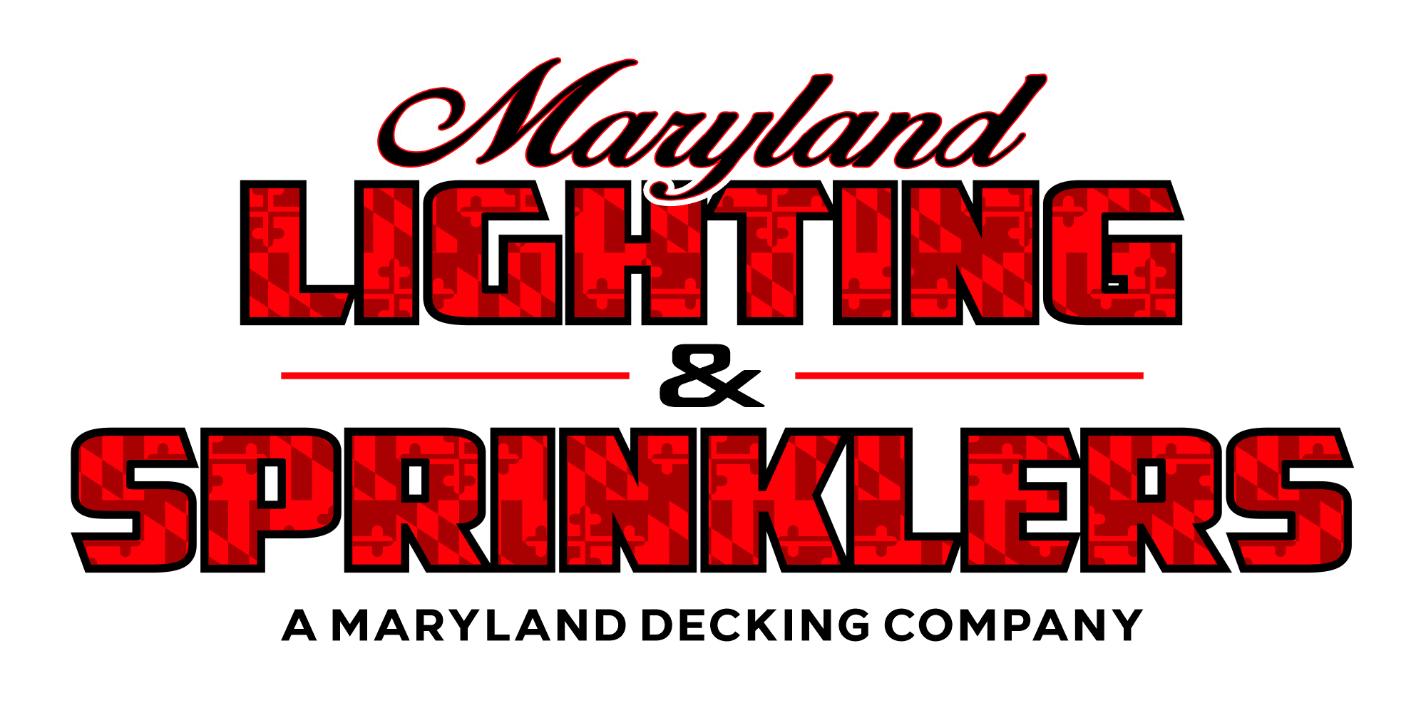 Maryland Lighting & Sprinkler Landscape Lighting and Sprinkler Services Company Logo